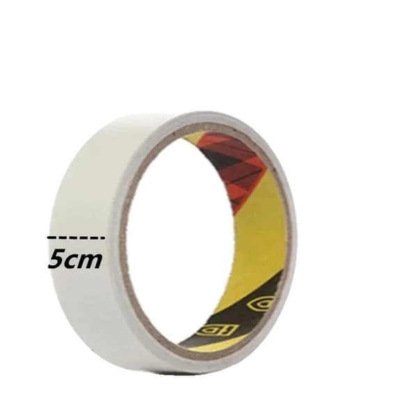 Luminös Tejp, Glöder i Mörker, Säkerhetsvarning Användning,Blå bredd -5cm, Längd -- 3M