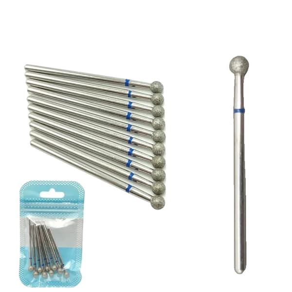 Diamant Negle Boremaskine Bits, 10-Piece Sæt, Rustfrit Stål Materiale,4.0M