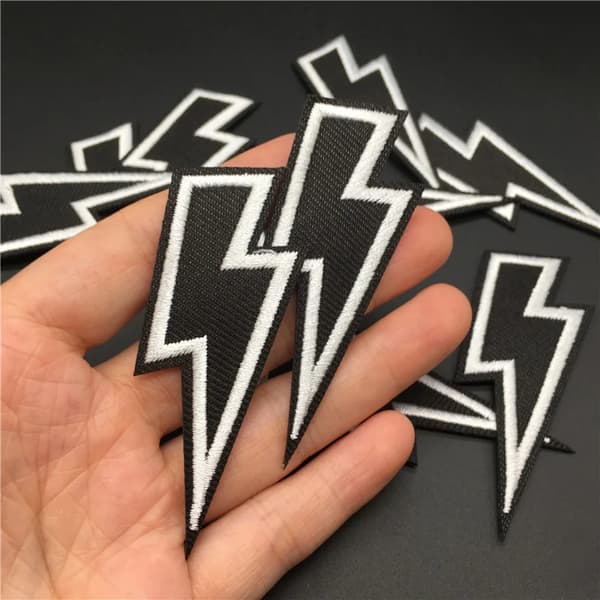 Patches, Broderade, Stryk På,10pcs
