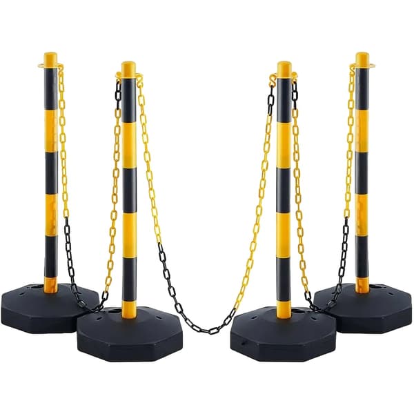 Trafikbarriärer, hög synlighet, reflekterande design, armégrön