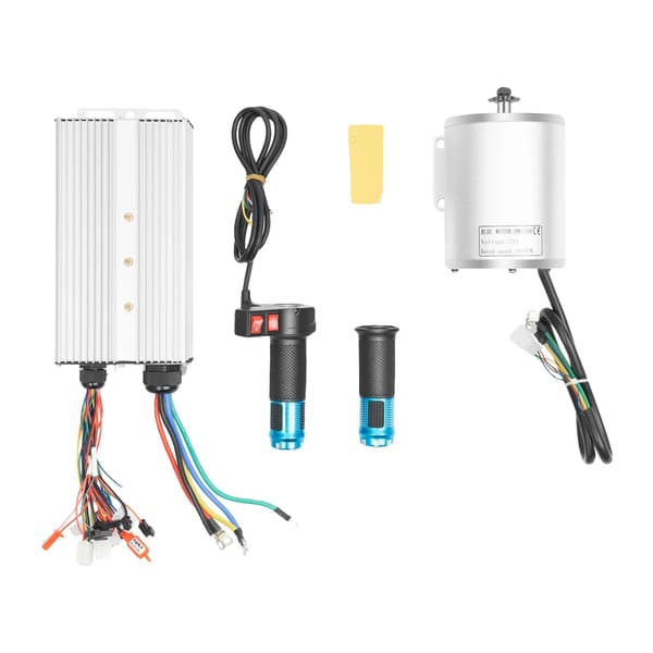 Børsteløs Motor Kit, 3000W Effekt, 72V Spænding,Sølv