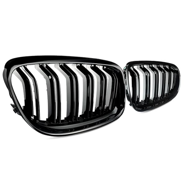 Front Nyrerist, Holdbart ABS Materiale, Perfekt Pasform til Luksus Sedan E90 E91,Glansende Sort