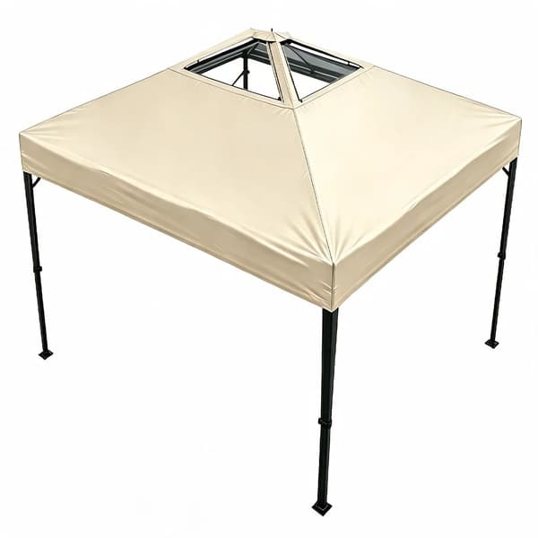 Gazebo, Bærbar Design, Vandafvisende,Beige
