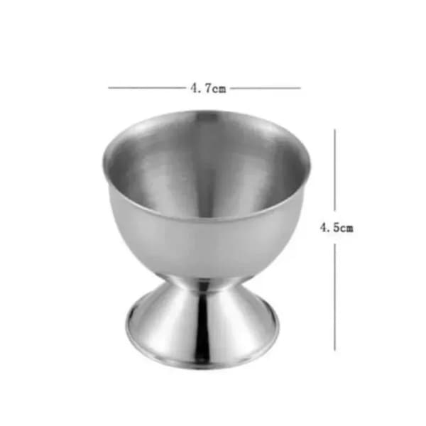 Æggebæger, Rustfrit Stål, Kompakt Design,1pc
