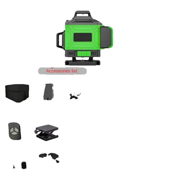 Lasernivå, 360° Synlighet, Hållbar Design, 16-tråd [Standard + Bas]