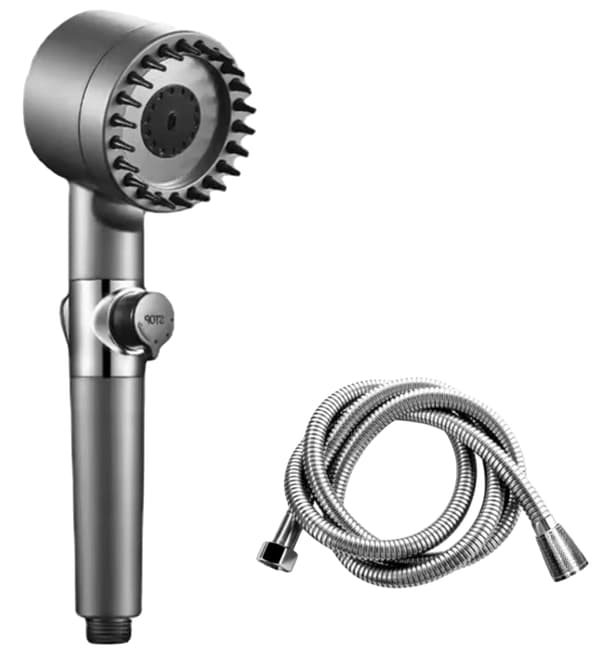 Duschhuvud, Vattensparande, Fast Rotationsbar Typ,Set 1