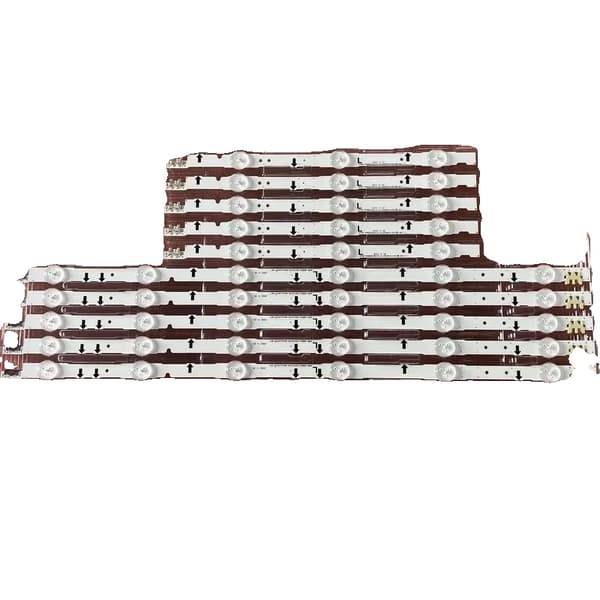 LED baggrundsbelysningsstribe, længde 84 cm, kobbermateriale, DC strømkilde, kompatibel med flere modeller, dæmpbar