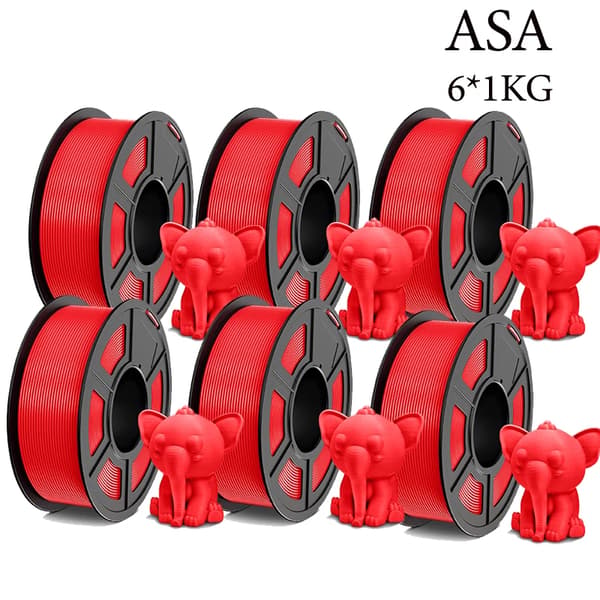 3D-skrivarfilament, ASA-material, 1,75 mm diameter,ASA 6RD