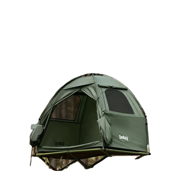 Dome Telt, Kompakt Design, Hurtig Opsætning,grøn