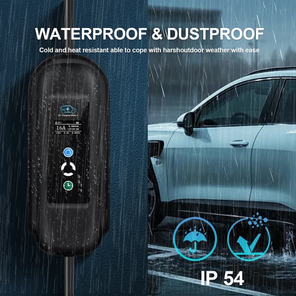 EV-laddare, Typ 2-kontakt, 11KW effekt,Typ2
