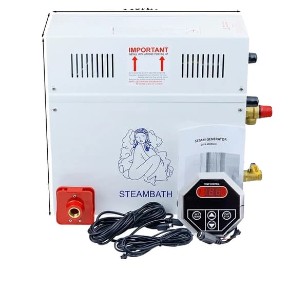 Ånggenerator, Snabb Uppvärmning, Digital Styrenhet,ST-90 9KW 380V