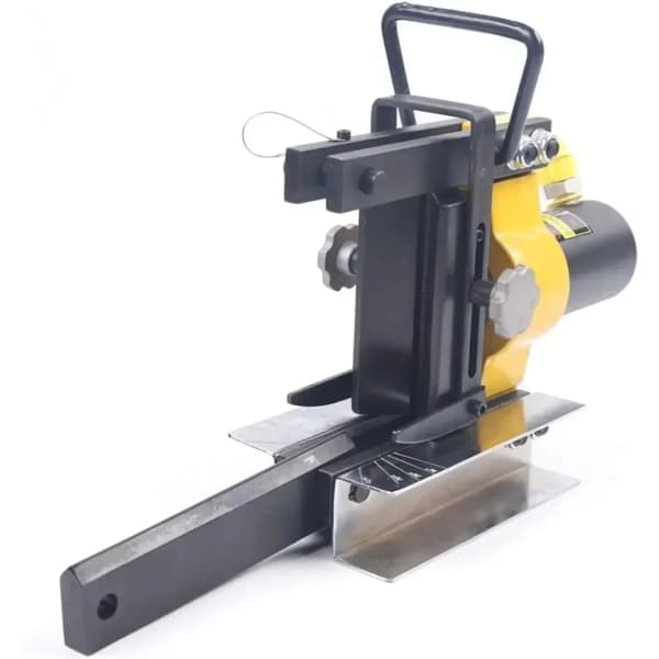 Hydraulisk Samlerail Bender, 16 tons Kapacitet, Bærbar Design,Gul