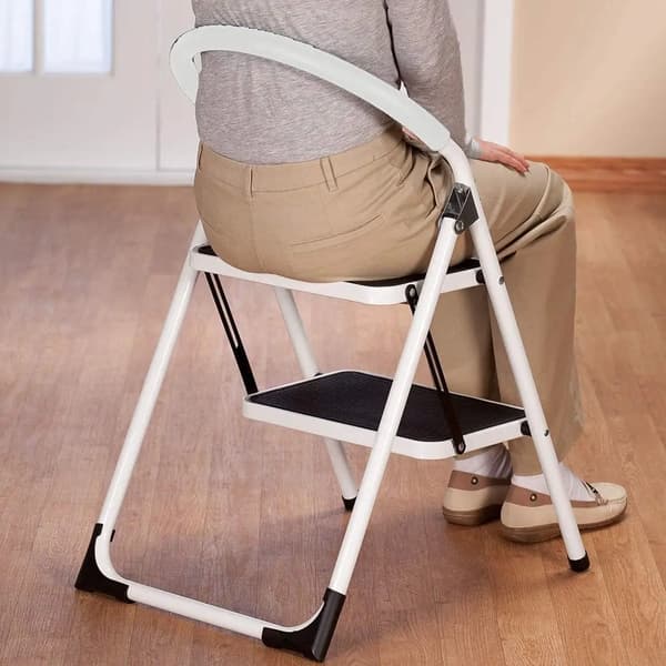 Stege, Bärbar Design, Antiglid Säkerhetsfunktioner,2 steg