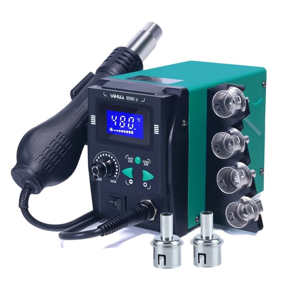 Hettluftspistolen, Enkel Munstycksbyte, Effektiv Luftflöde,959D-II paket1, 220VEU-a