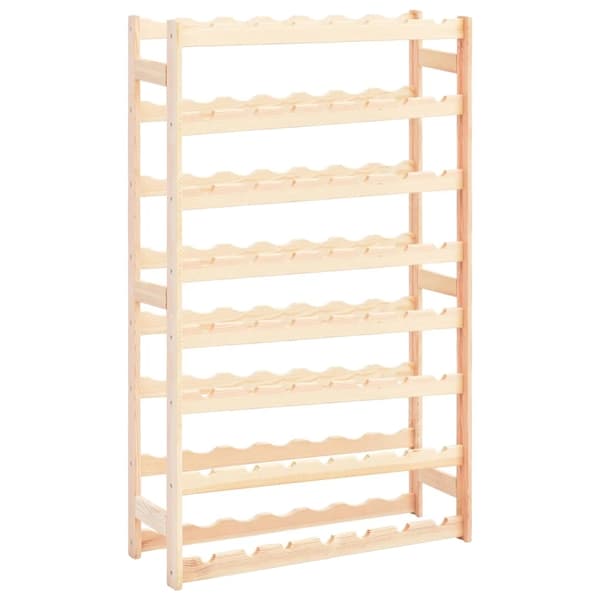 Pullohylly, pitää 56 pulloa, tyylikäs moderni muotoilu,Beige