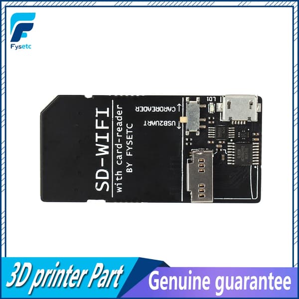 SD-kortmodul, stöder ESPwebDev, USB till seriell kommunikation, standard SD-kortstorlek, enkel integration, fjärråtkomst till filer