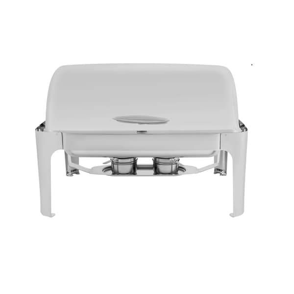 Chafing Dish, Rustfrit Stål, 2 Pande Buffet Server,Sølv