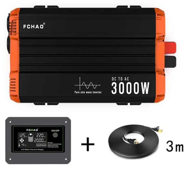 Strømomformer, Ren sinuskurveudgang, Kompakt design,KST-3000W-24V