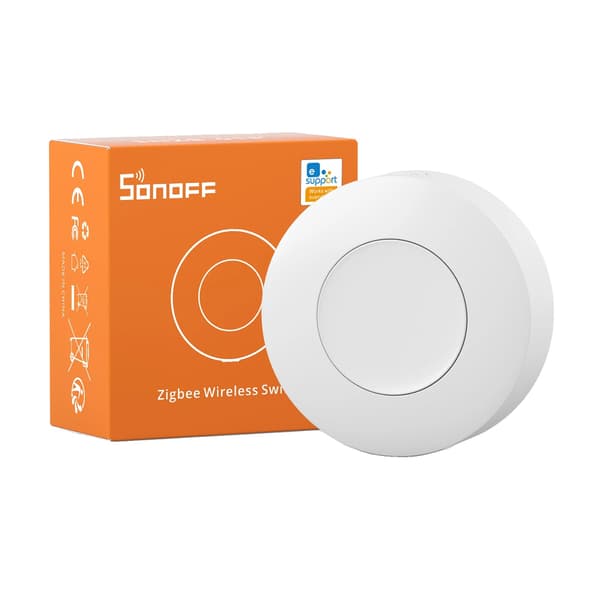 Trådlös Smart Switch, Tvåvägskontroll, Lång Batteritid,SNZB-01P