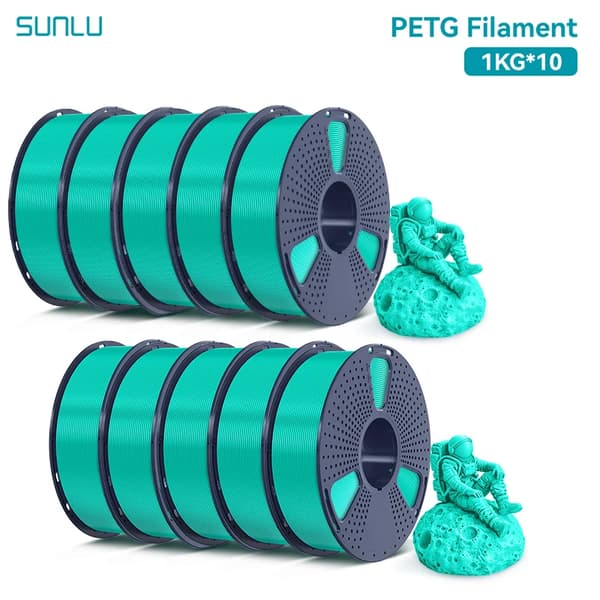 3D-skrivarfilament, PETG-material, kompatibelt med FDM-skrivare,Mintgrön