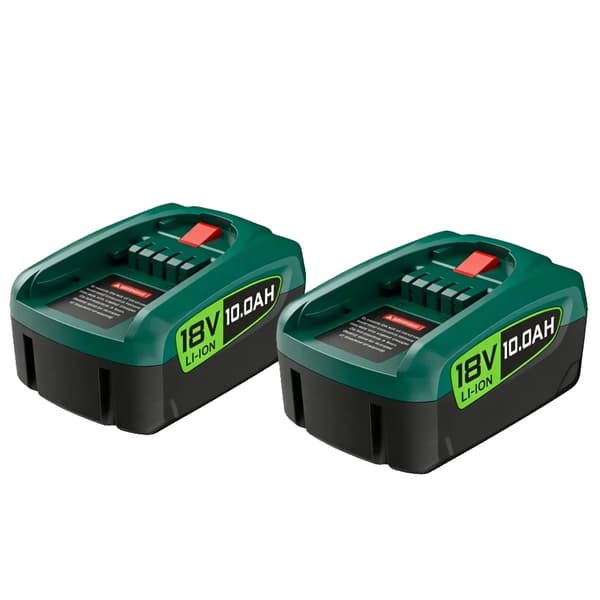 Uppladdningsbart Batteripaket, 10000mAh Kapacitet, 18V Spänning,2st-10.0AH
