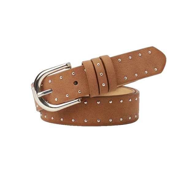 Bælte, Casual Stil, Ensfarvet Mønster,kameler, 105CM-a