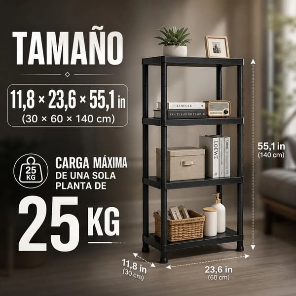 Organizer Hylde, Multifunktionelt Design, Nem Samling,4 niveauer