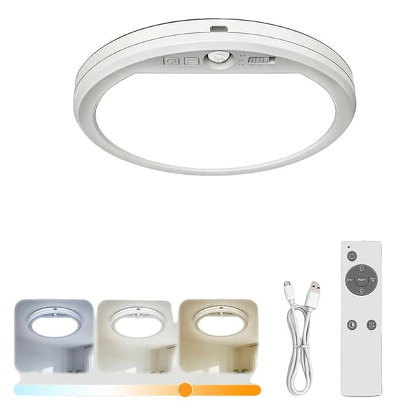 Loftlampe, Bevægelsessensor, Dæmpbart Lys,1PC