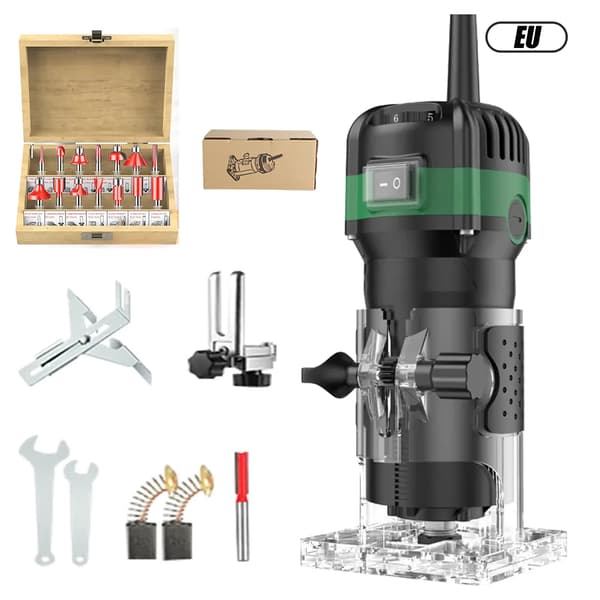 Trimningsmaskin, 800W Motor, 6 Hastighetsinställningar,Avancerad