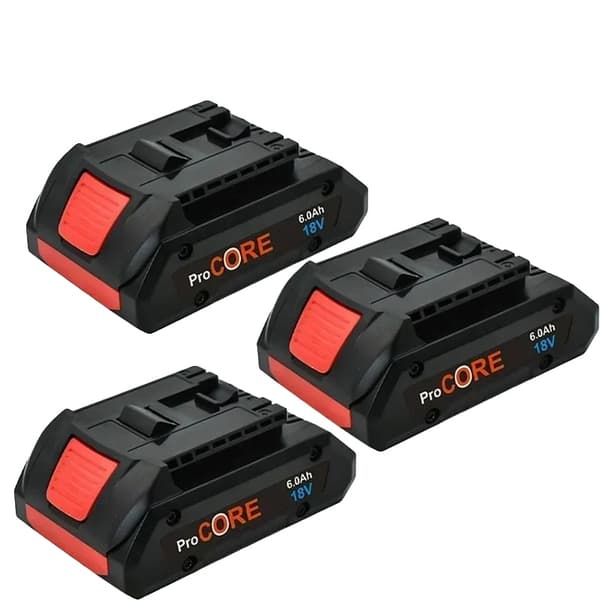 Ersättningsbatteri, Litium-Ion, 18V Kompatibilitet,6.0AhX3, 18V-a