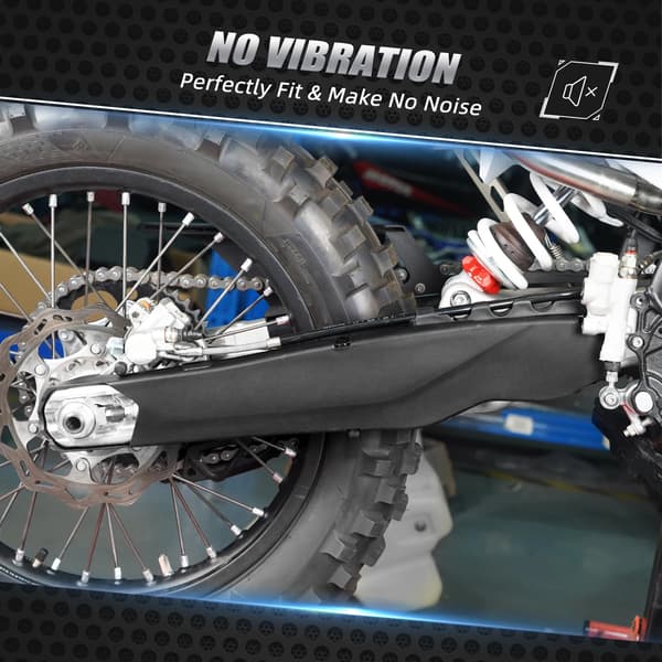 Swingarm-beskyttere, Højmodstandsdygtigt materiale, Letvægtsdesign,sort