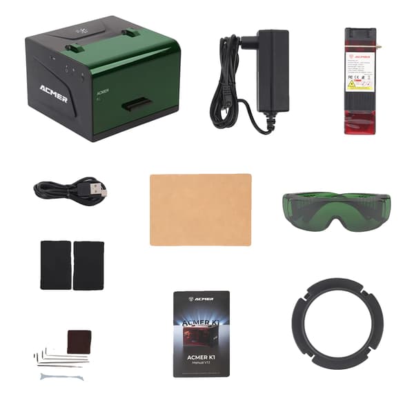 Lasergraver, Kompakt Design, Smart Teknologi,2.5W, K1-b