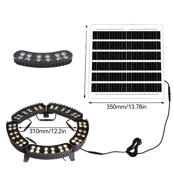 Aurinko Halauksen Puun Valo, Vesitiivis IP65, Energiatehokas LED,5Pcs