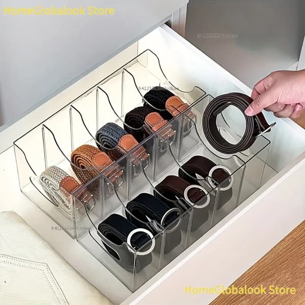 Förvaringsorganisatör, Mångfackig Design, Hållbart Plastmaterial,1st vit