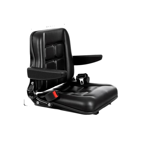 Gaffeltruckstol, Tungt Utrustad, Ergonomisk Design,svart