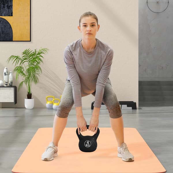 Kettlebell, Kompakt Design, Mångsidig för Styrketräning,T1005-01-03435