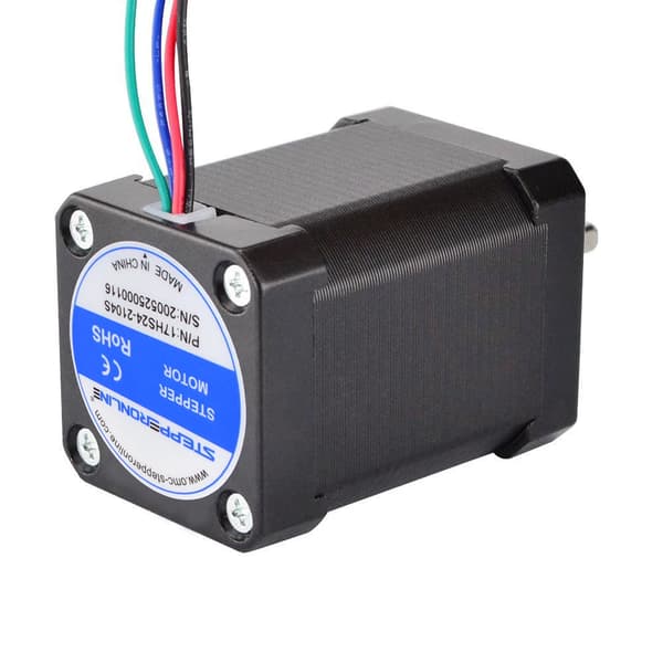 Stepper Motor, 65 Ncm Moment, 1.8° Trin Vinkel,5mm