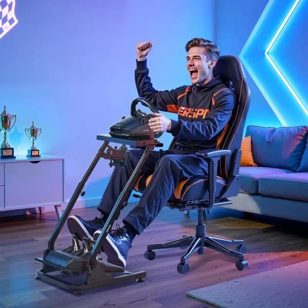 Rattstång, Justerbar Höjd, Fällbar Design,4500K