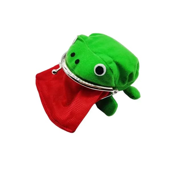Myntväska, Söt Djurdesign, Mångsidig Mini Plånbok,grön