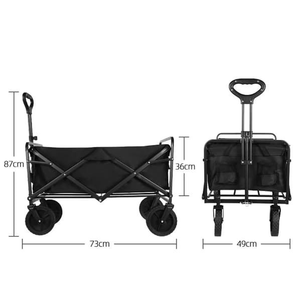 Campingvogn, Tungt Design, Bærbar,B