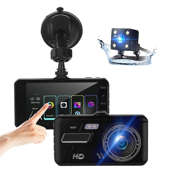 Bil Dash Cam, HD Optagelse, Nattesyn,A-JILUYI-BK
