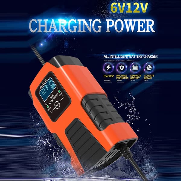 Batteriladdare, Bärbar Design, Smart Övervakning,Batteriladdare