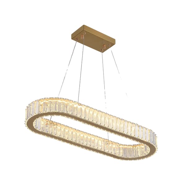 Krona, Modern Design, LED-belysning,TYX-JS-WJ 70cm, Dimbar fjärrkontroll