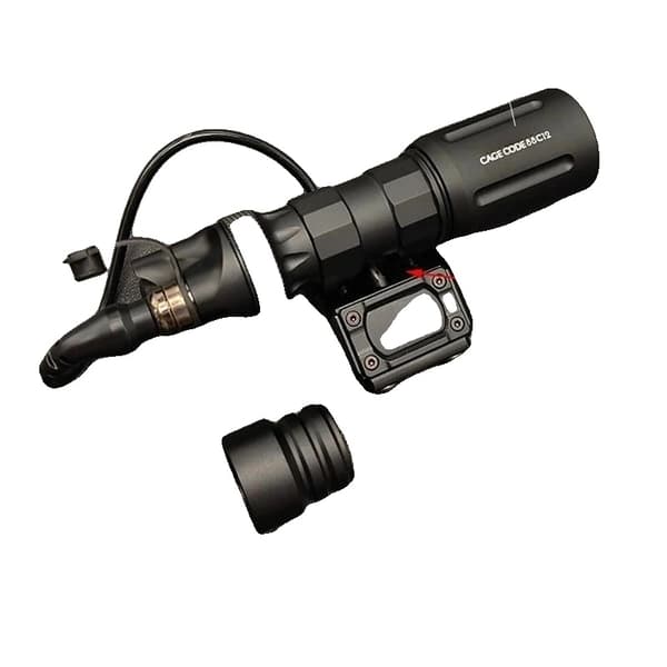 Ficklampa, Taktisk Design, Mångsidiga Ljusfunktioner,BK Kort V2 Set
