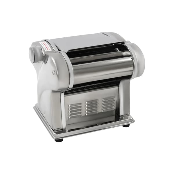 Noodle Making Maskine, Holdbart Rustfrit Stål, Otte Tykkelsesindstillinger,220V-240V EU Stik, 2 Blade