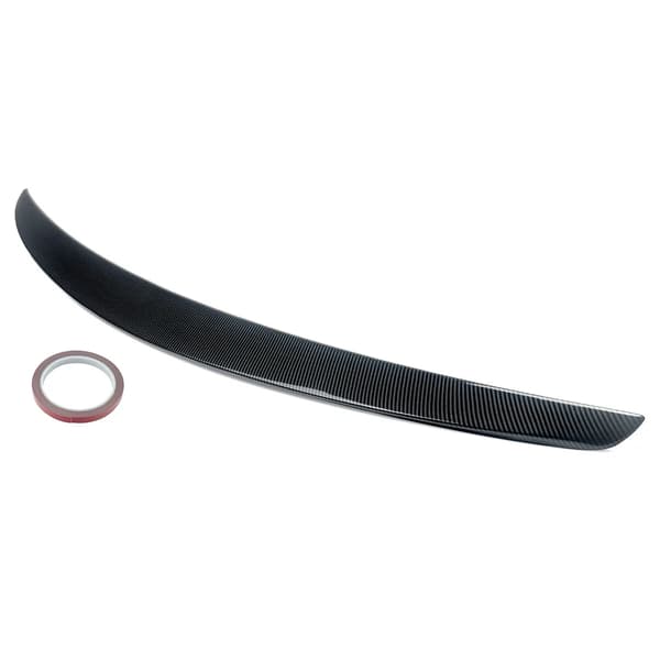 Bagagerums Spoiler, AMG Stil, Nem Installation,Kulfiberlook
