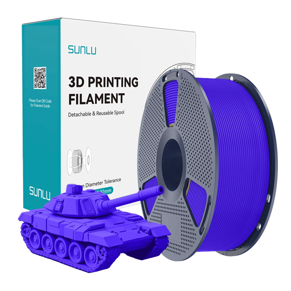 3D-printer filament, høj hastighed, pænt viklet,Blå