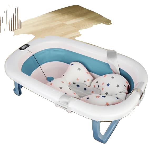 Babytvätt, Digital Termometer, Ergonomisk Design,HIMMELSBLA