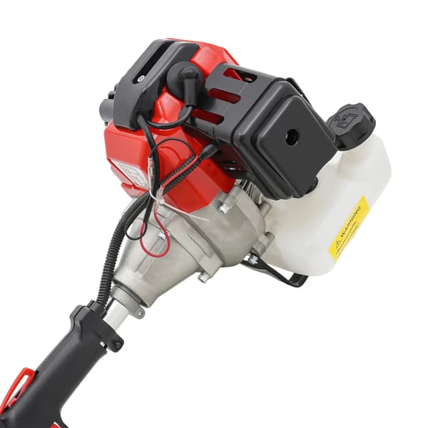 Gräsklippare, 52cc Motor, Multifunktionella Klippblad,Röd