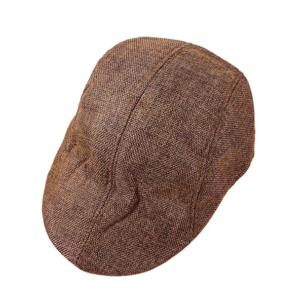 Baret, Klassisk Stil, Komfortabel Pasform,kaffe, 2stk-c